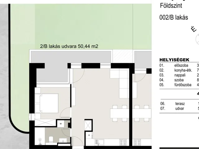 Eladó lakás Debrecen, Postakert 46 nm