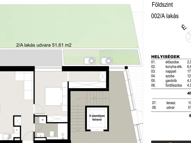 Eladó lakás Debrecen, Postakert 49 nm