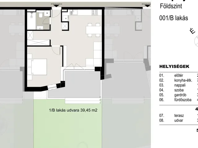 Eladó lakás Debrecen, Postakert 48 nm