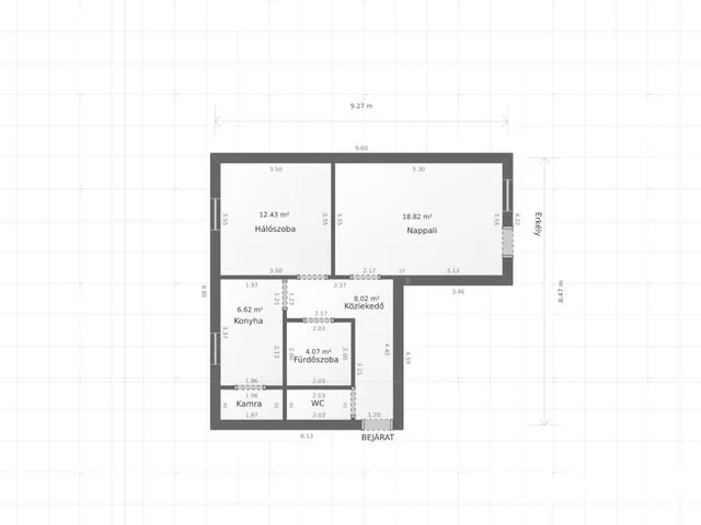 Eladó lakás Hódmezővásárhely 56 nm