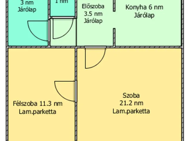 Eladó lakás Salgótarján 46 nm