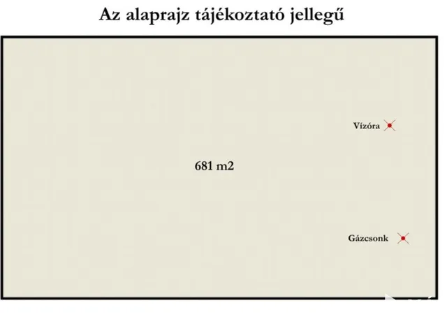Eladó telek Békés 681 nm