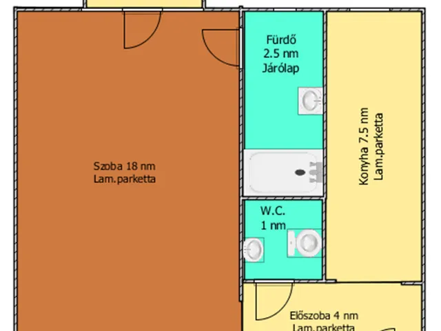 Eladó lakás Salgótarján 34 nm