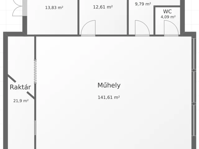 Eladó kereskedelmi és ipari ingatlan Balassagyarmat 204 nm