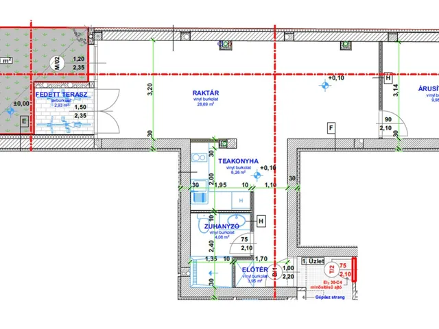 Eladó kereskedelmi és ipari ingatlan Szeged, Rókus 53 nm