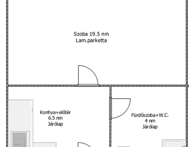 Kiadó lakás Salgótarján 31 nm