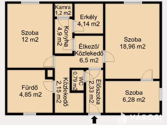 Eladó lakás Hódmezővásárhely 67 nm