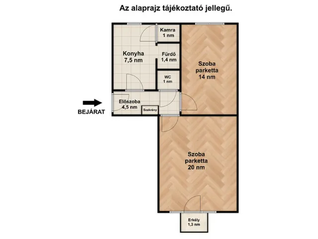 Eladó lakás Szeged 50 nm