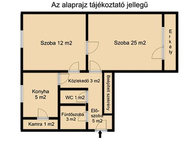 Eladó lakás Békés 55 nm