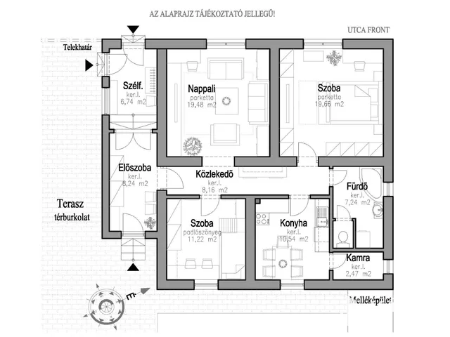 Eladó ház Hódmezővásárhely 93 nm