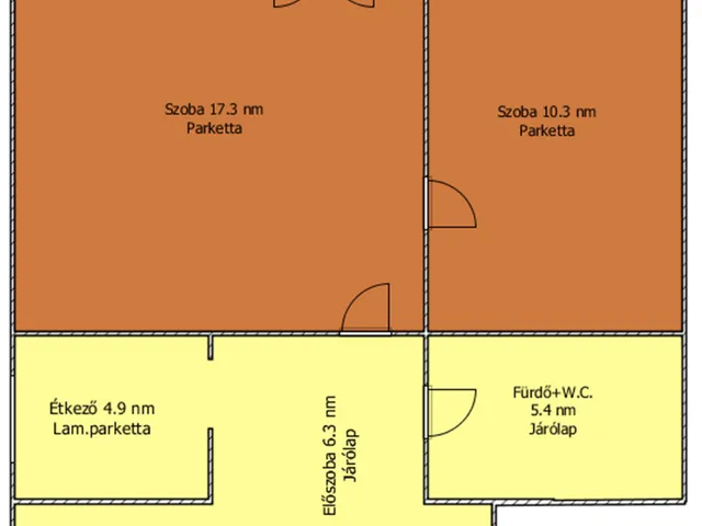 Eladó lakás Salgótarján 55 nm