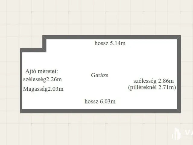 Eladó garázs Debrecen, Dobozi lakótelep 18 nm