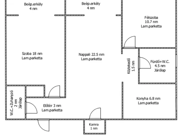 Kiadó lakás Salgótarján 78 nm
