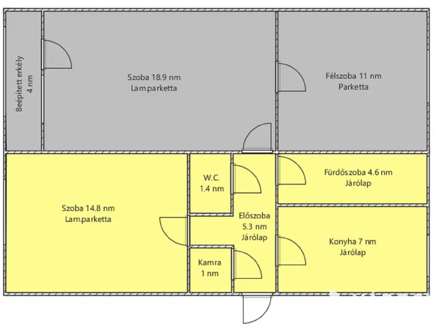 Eladó lakás Salgótarján 66 nm