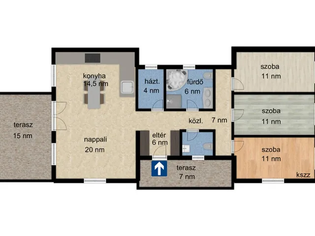 Eladó ház Szeged, Béketelep 100 nm