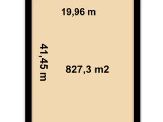 Eladó telek Deszk 827 nm