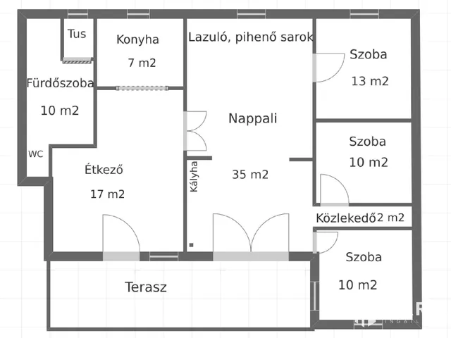 Eladó lakás Hódmezővásárhely 104 nm