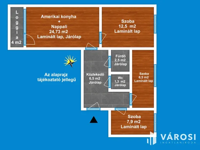 Eladó lakás Szeged, Felsőváros 64 nm