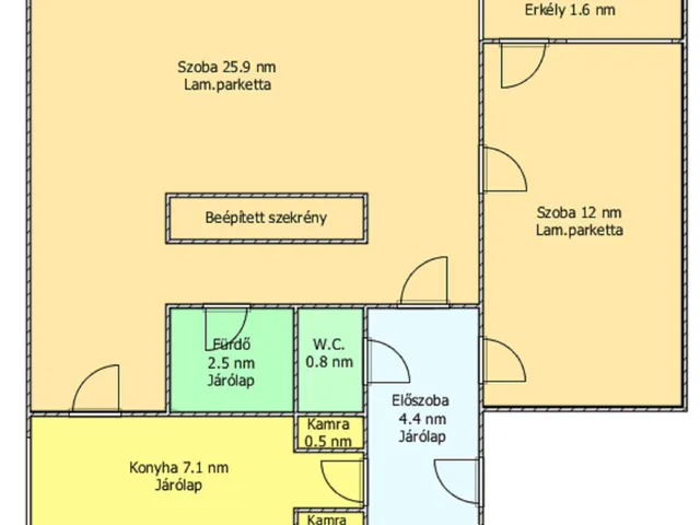 Eladó lakás Salgótarján 58 nm