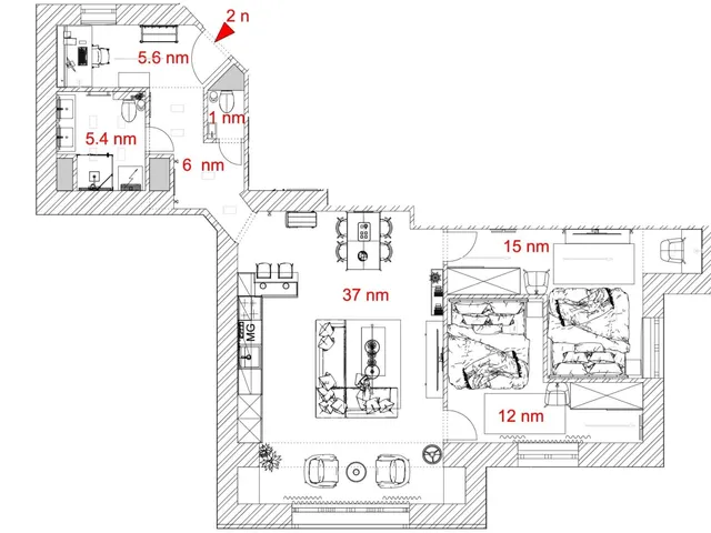 Eladó lakás Budapest XIII. kerület, Újlipótváros 81 nm