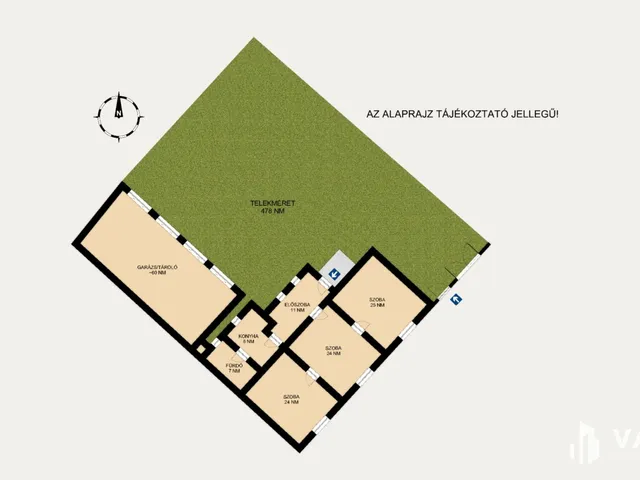 Eladó telek Szeged 100 nm