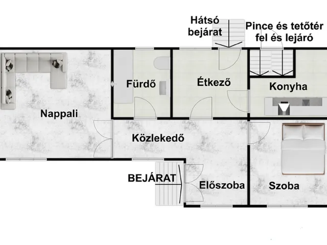 Eladó ház Bakonybél 75 nm