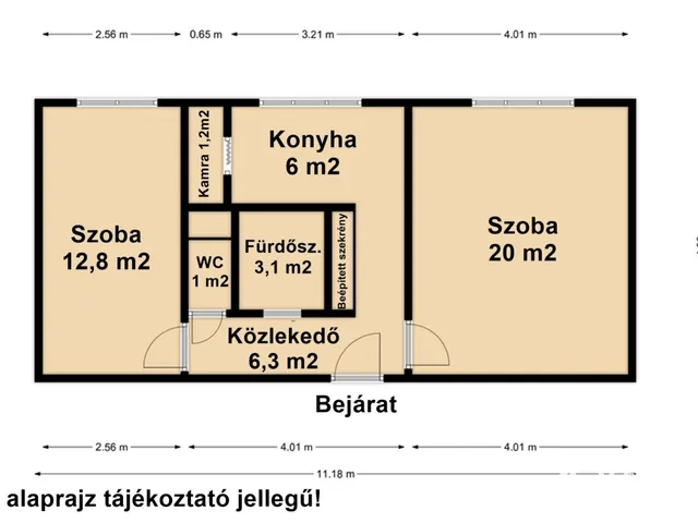 Eladó lakás Békéscsaba 52 nm