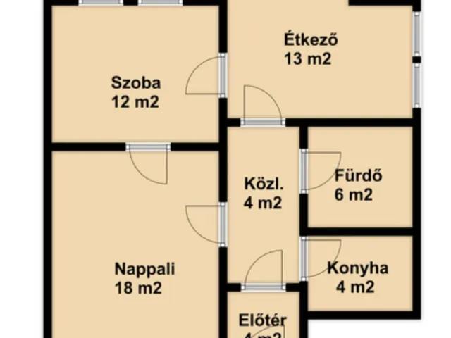 Eladó lakás Szeged, Móraváros 57 nm