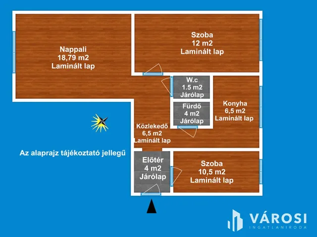 Eladó lakás Szeged, Rókus 68 nm