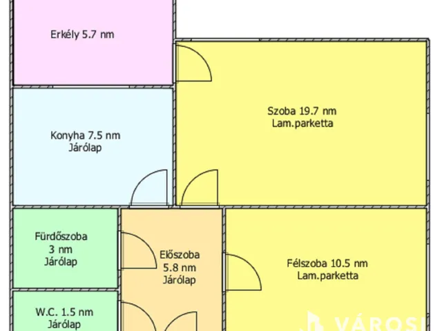 Kiadó lakás Salgótarján 50 nm