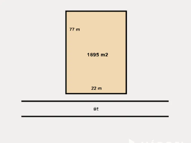 Eladó mezőgazdasági ingatlan Kőröshegy 1695 nm