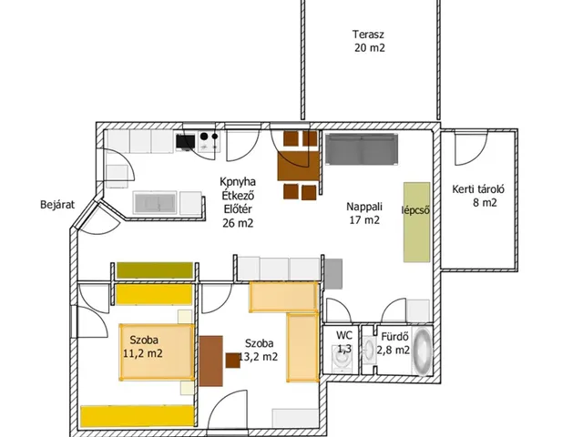 Eladó ház Pomáz 78 nm