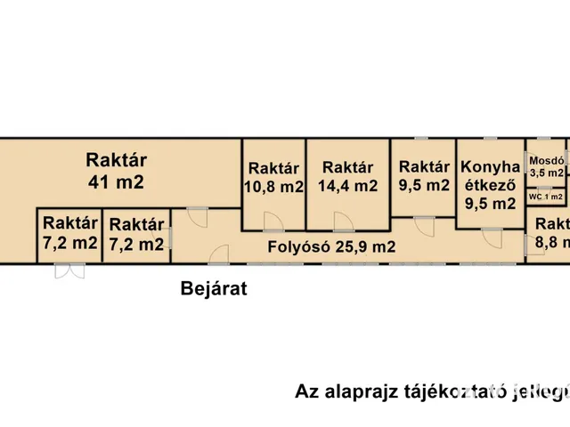 Eladó kereskedelmi és ipari ingatlan Békéscsaba 460 nm