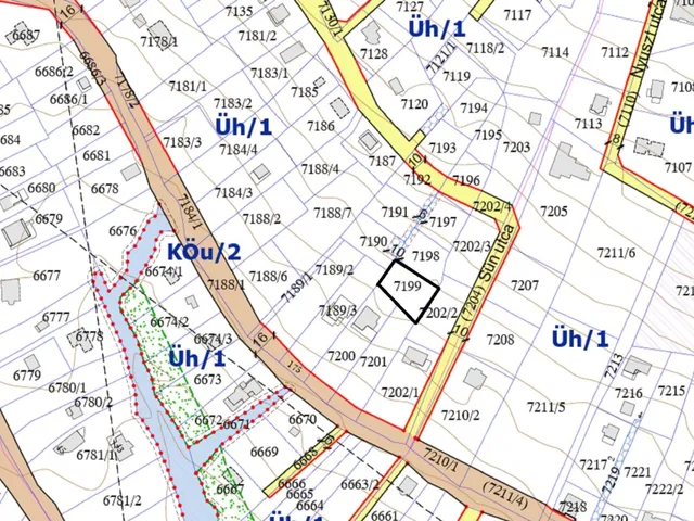 Eladó telek Szentendre 738 nm