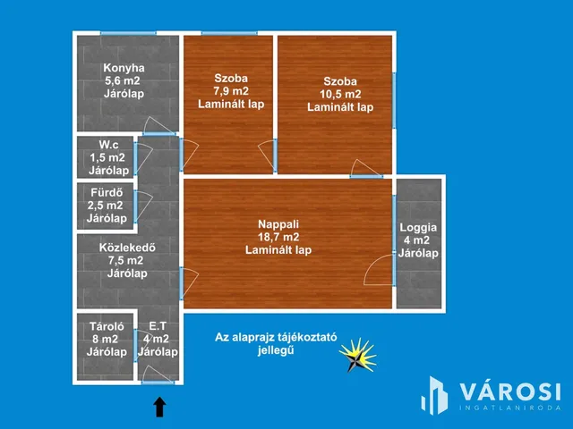 Eladó lakás Szeged, Felsőváros 67 nm