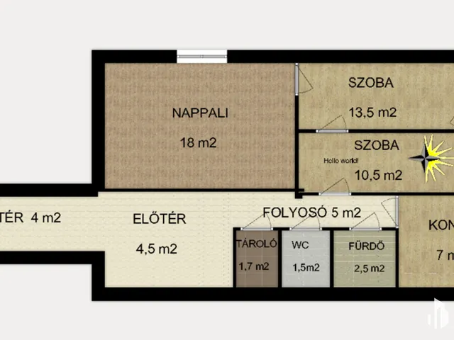 Eladó lakás Szeged, Felsőváros 64 nm