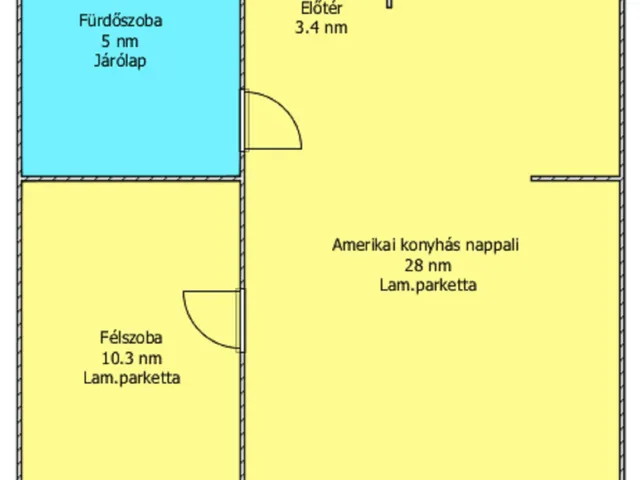 Eladó lakás Salgótarján 46 nm