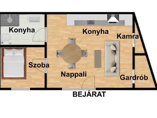 Eladó lakás Budapest XV. kerület, Rákospalota 33 nm