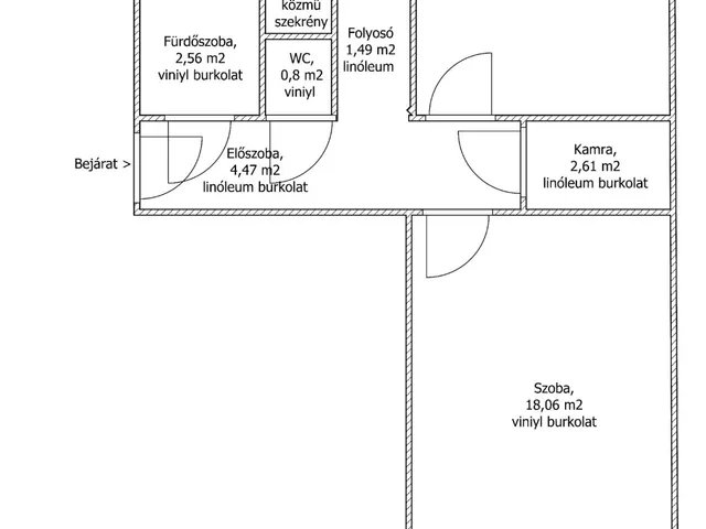 Kiadó lakás Salgótarján 52 nm