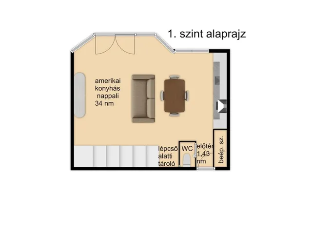 Eladó lakás Gyula 74 nm