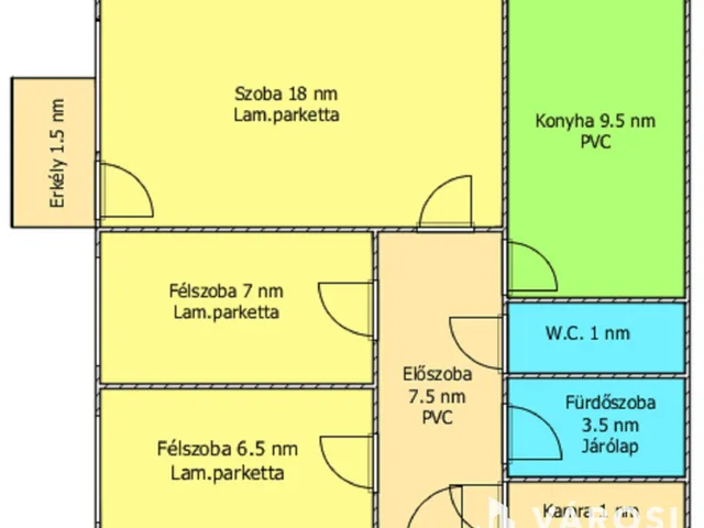 Eladó lakás Salgótarján 54 nm