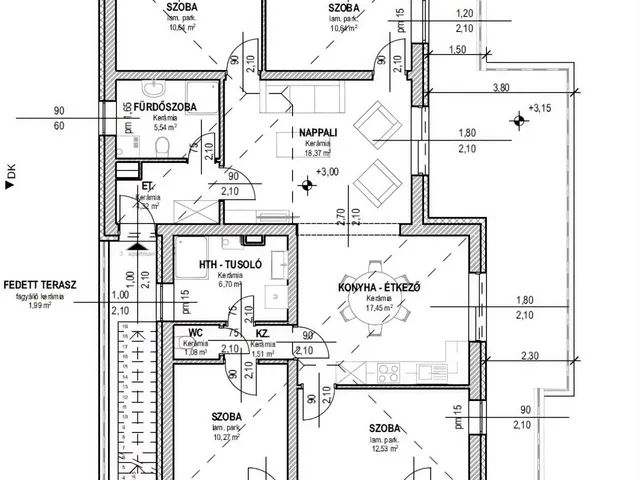 Eladó lakás Siófok, Sóstó 99 nm