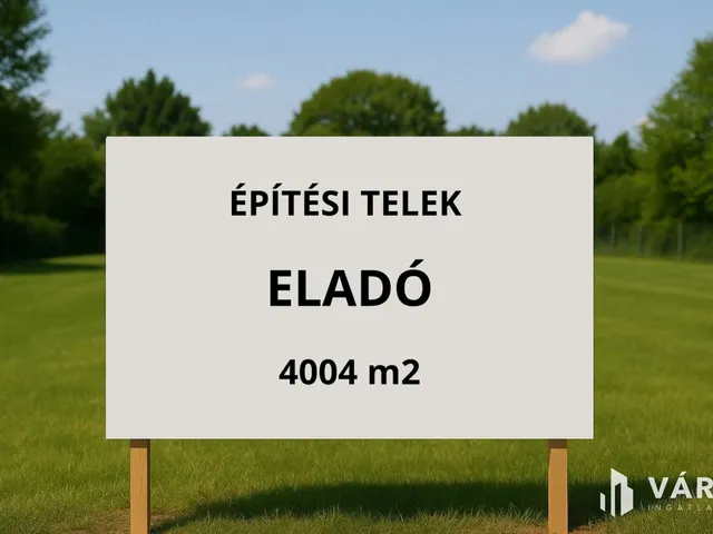 Eladó telek Berettyóújfalu 4004 nm