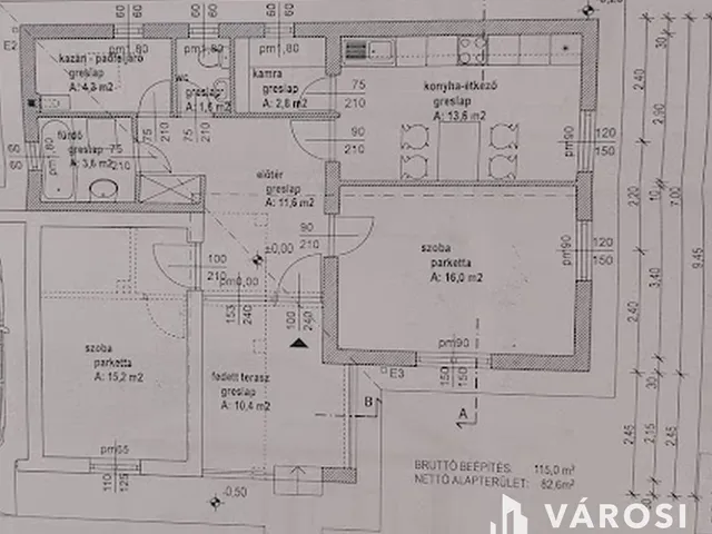 Kiadó ház Debrecen, Gerébytelep 74 nm