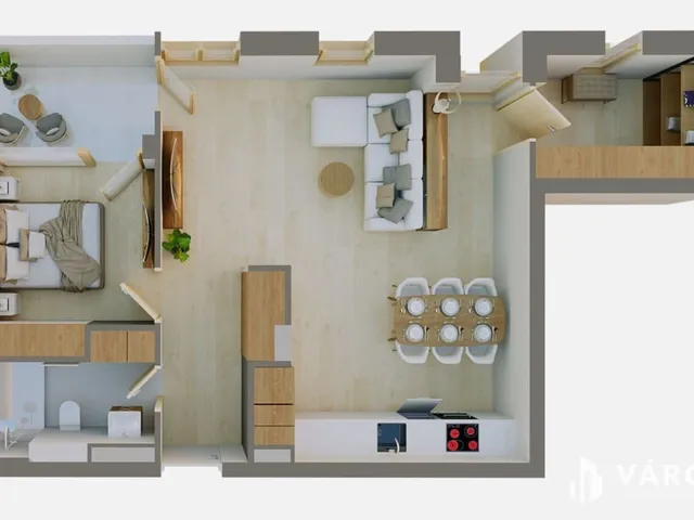 Eladó lakás Debrecen, Postakert 59 nm