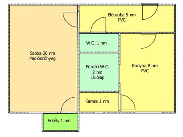 Eladó lakás Salgótarján 39 nm