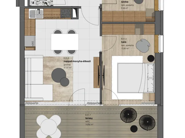 Eladó lakás Badacsonytomaj 67 nm