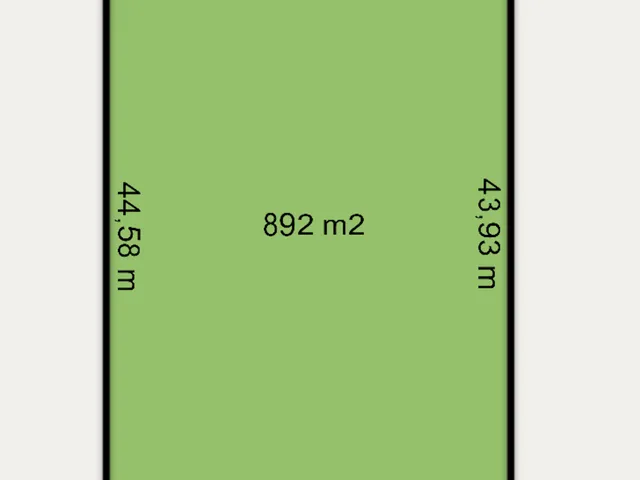 Eladó telek Deszk 892 nm