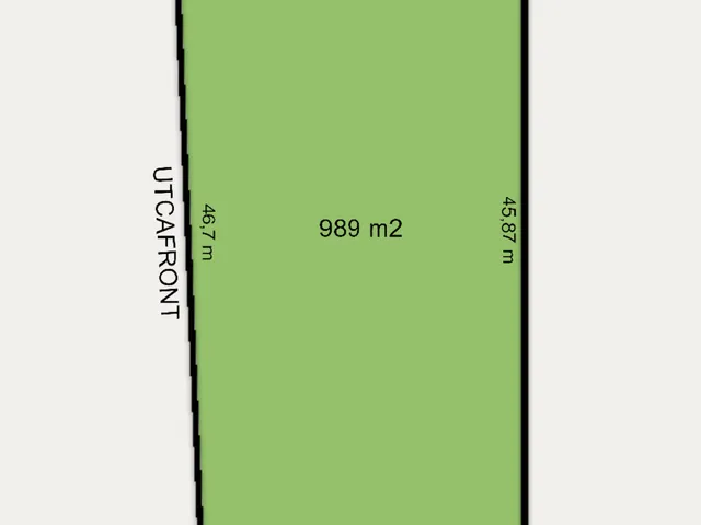 Eladó telek Deszk 989 nm