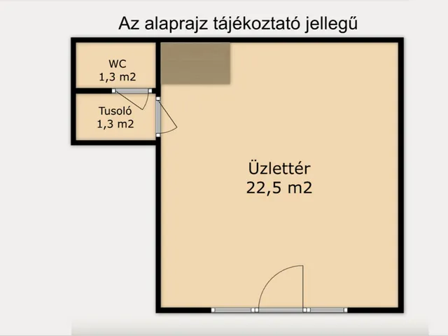 Eladó kereskedelmi és ipari ingatlan Szeged, Alsóváros 25 nm